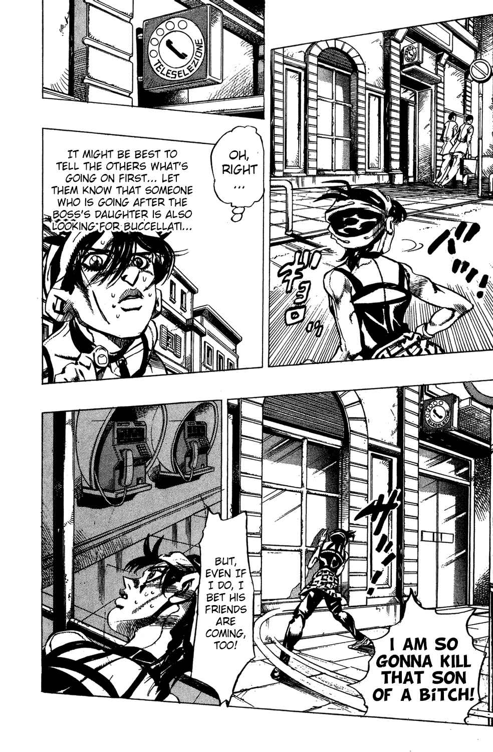 JoJo no Kimyou na Bouken: Part 5 - Ougon no Kaze Chapter 33 - Page 12