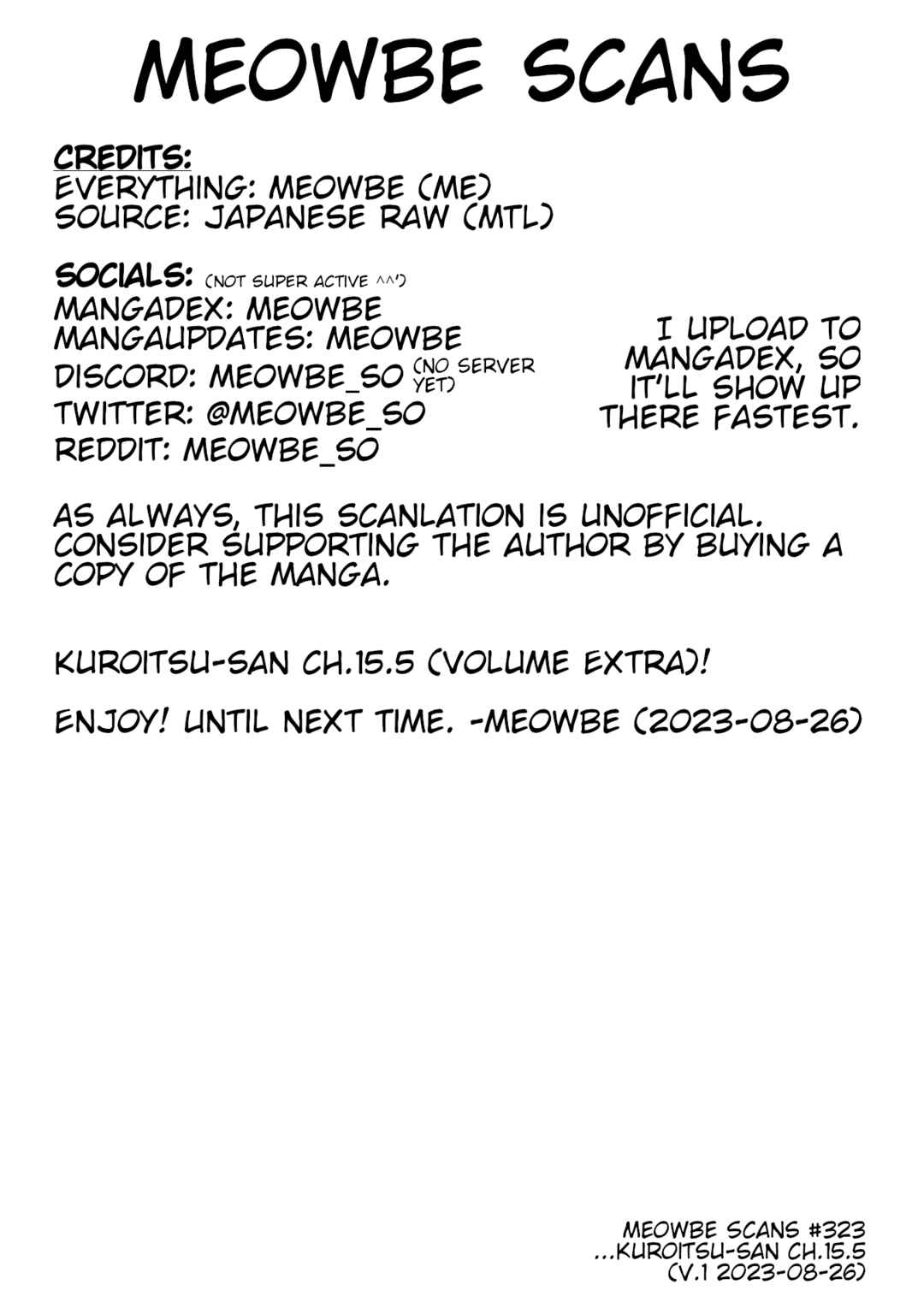 Kaijin Kaihatsubu no Kuroitsu-san Chapter 15.5 - Page 5