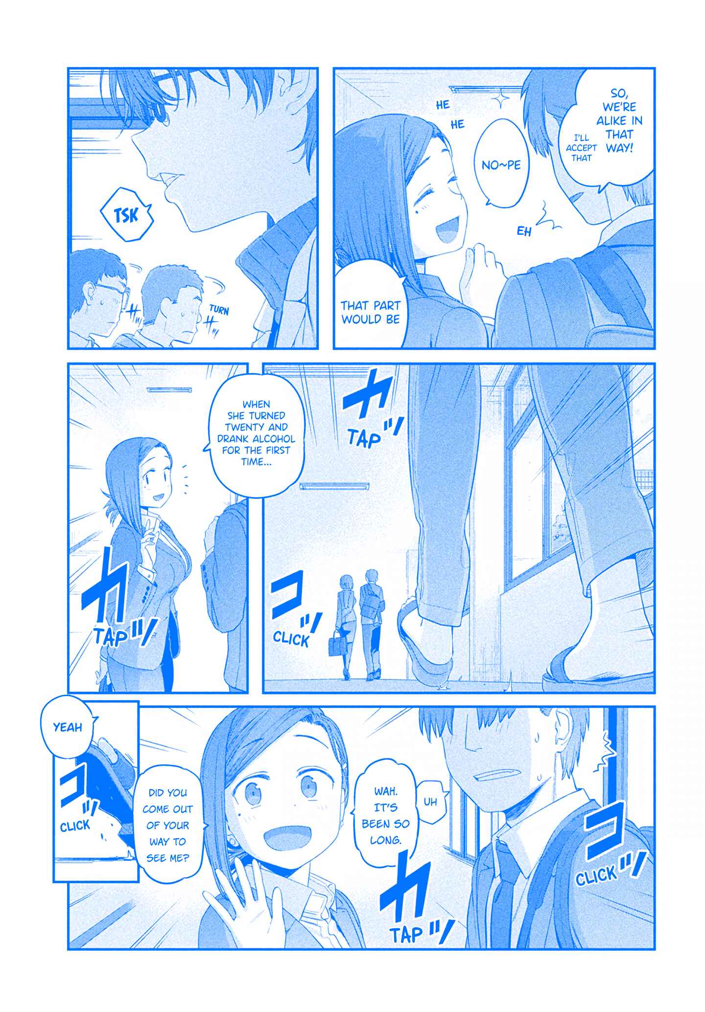 Getsuyoubi no Tawawa (Blue) (Fan Colored) Chapter 32 - Page 10