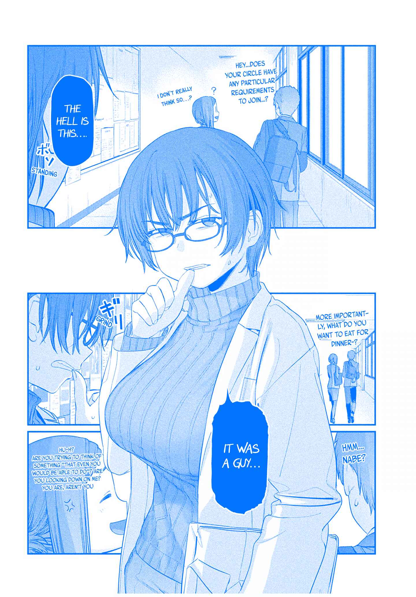 Getsuyoubi no Tawawa (Blue) (Fan Colored) Chapter 32 - Page 13