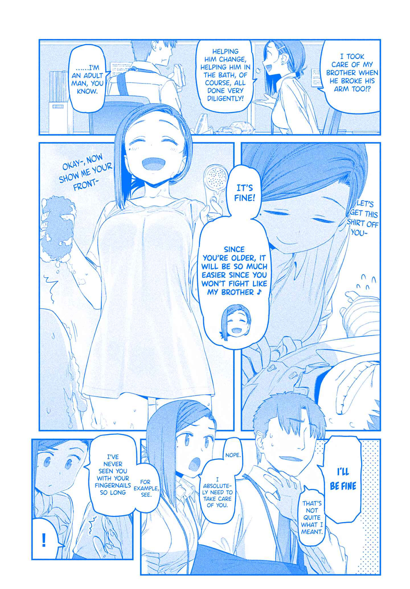 Getsuyoubi no Tawawa (Blue) (Fan Colored) Chapter 32 - Page 4