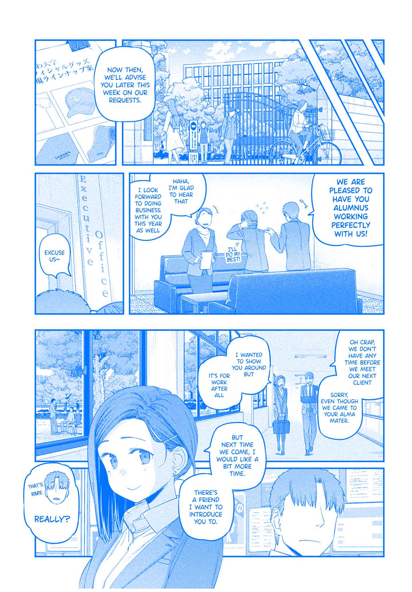 Getsuyoubi no Tawawa (Blue) (Fan Colored) Chapter 32 - Page 8