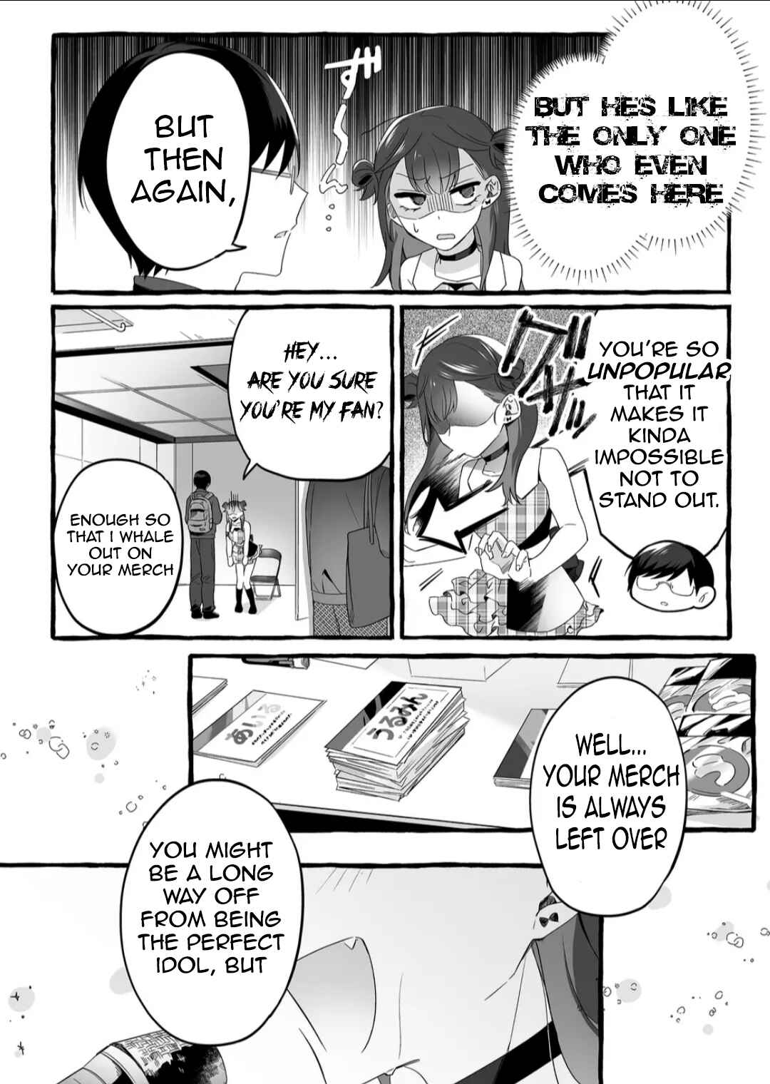 Damedol to Sekai ni 1-nin dake no Fan Chapter 1 - Page 11