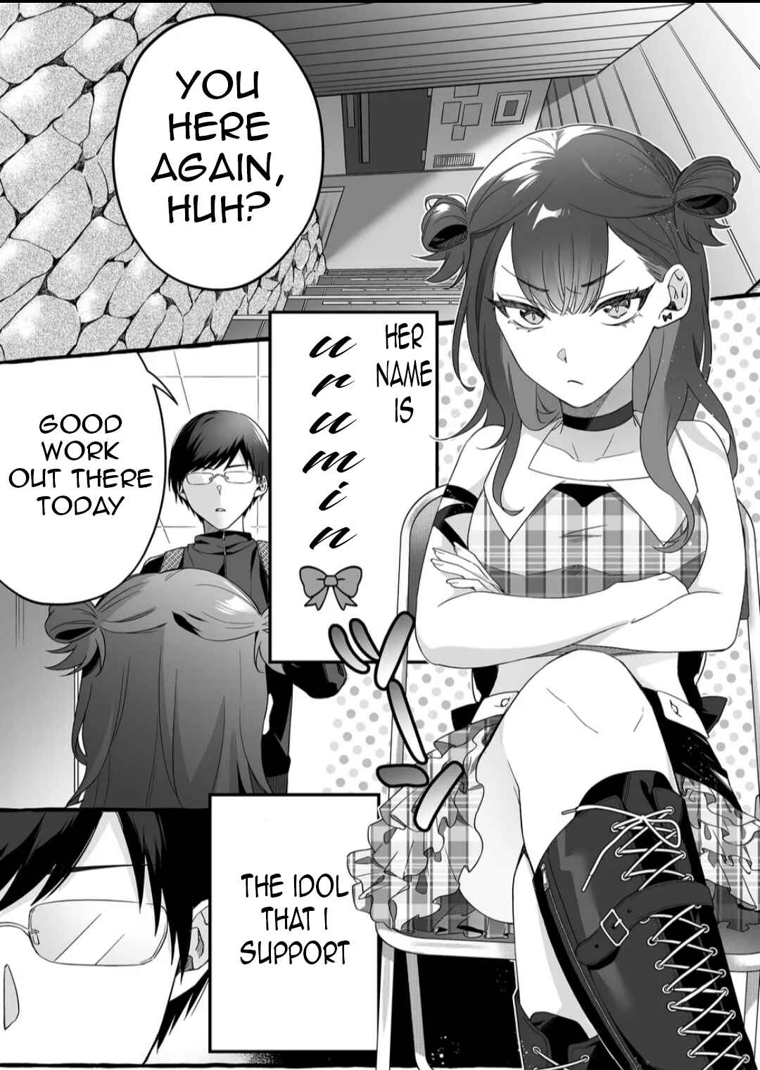 Damedol to Sekai ni 1-nin dake no Fan Chapter 1 - Page 4