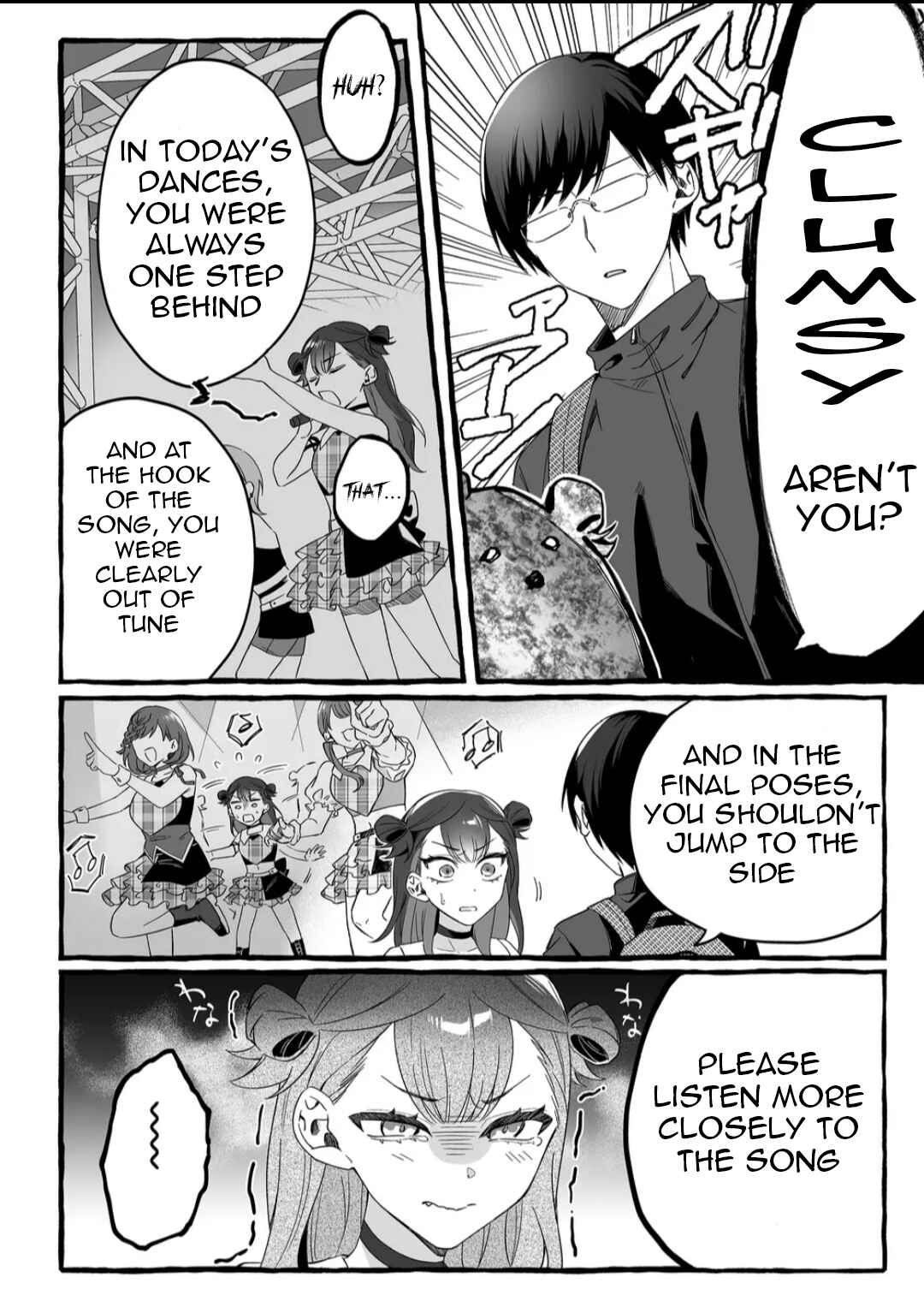 Damedol to Sekai ni 1-nin dake no Fan Chapter 1 - Page 7