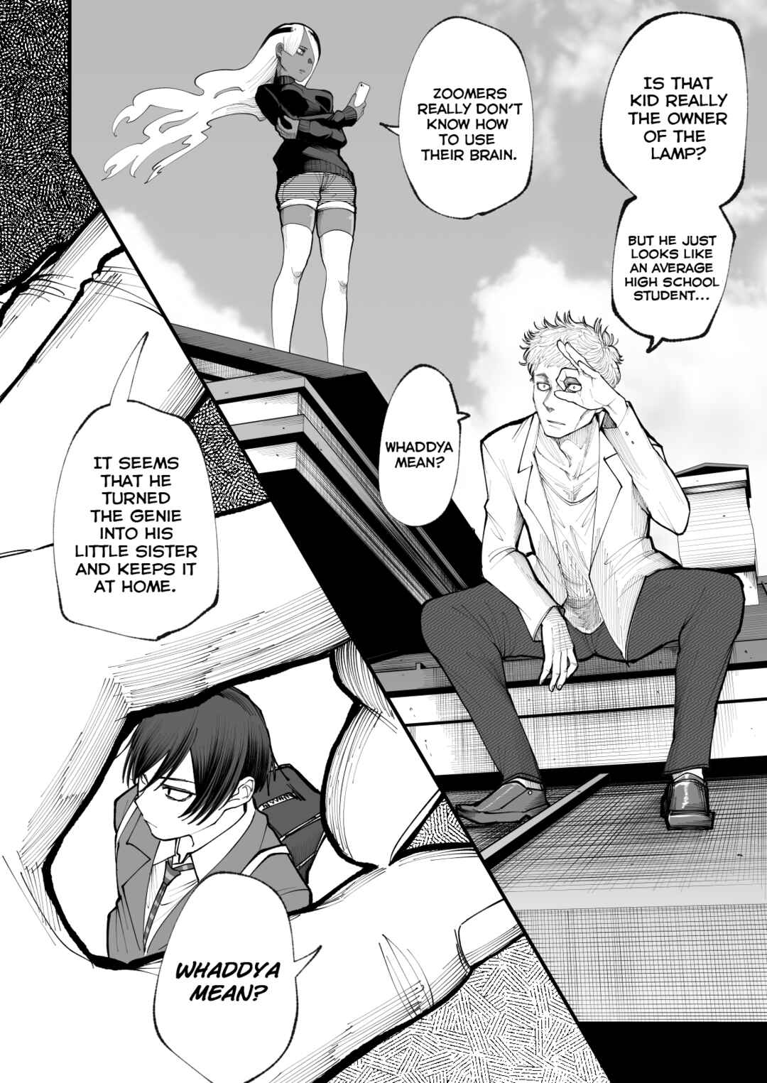 Lamp no Majin ni Onegai Suru Hanashi Chapter 5 - Page 16