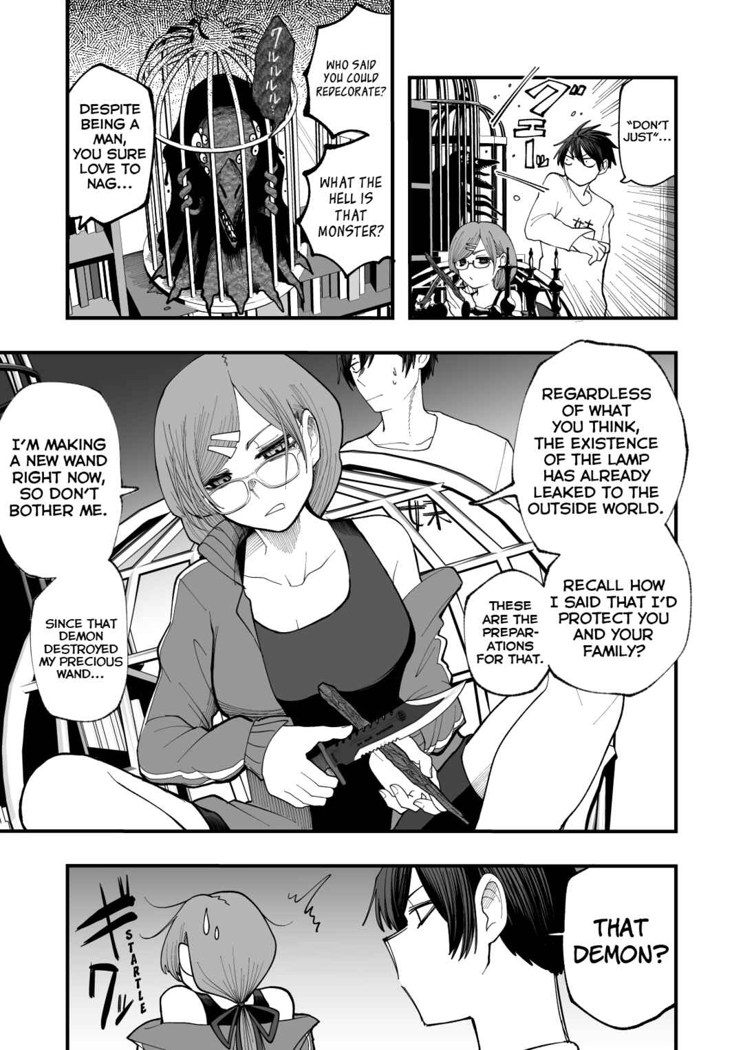 Lamp no Majin ni Onegai Suru Hanashi Chapter 5 - Page 3