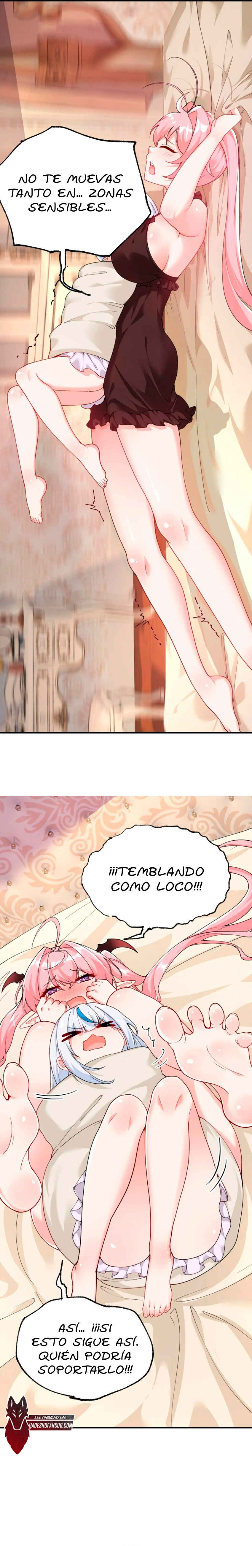 Tiānshēng Mèigǔ De Wǒ Bèi Bìng Jiāo Tú Er Dīng Shàngle Chapter 42 - Page 9