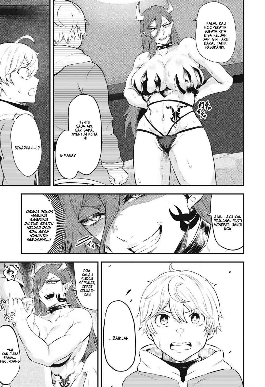Sei-jun Ecstasy: XXX Shinai to Derarenai Heya de Mazoku o Buttaoshimasu Chapter 1 - Page 28