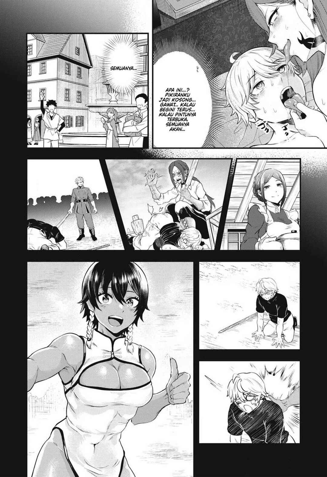 Sei-jun Ecstasy: XXX Shinai to Derarenai Heya de Mazoku o Buttaoshimasu Chapter 1 - Page 36