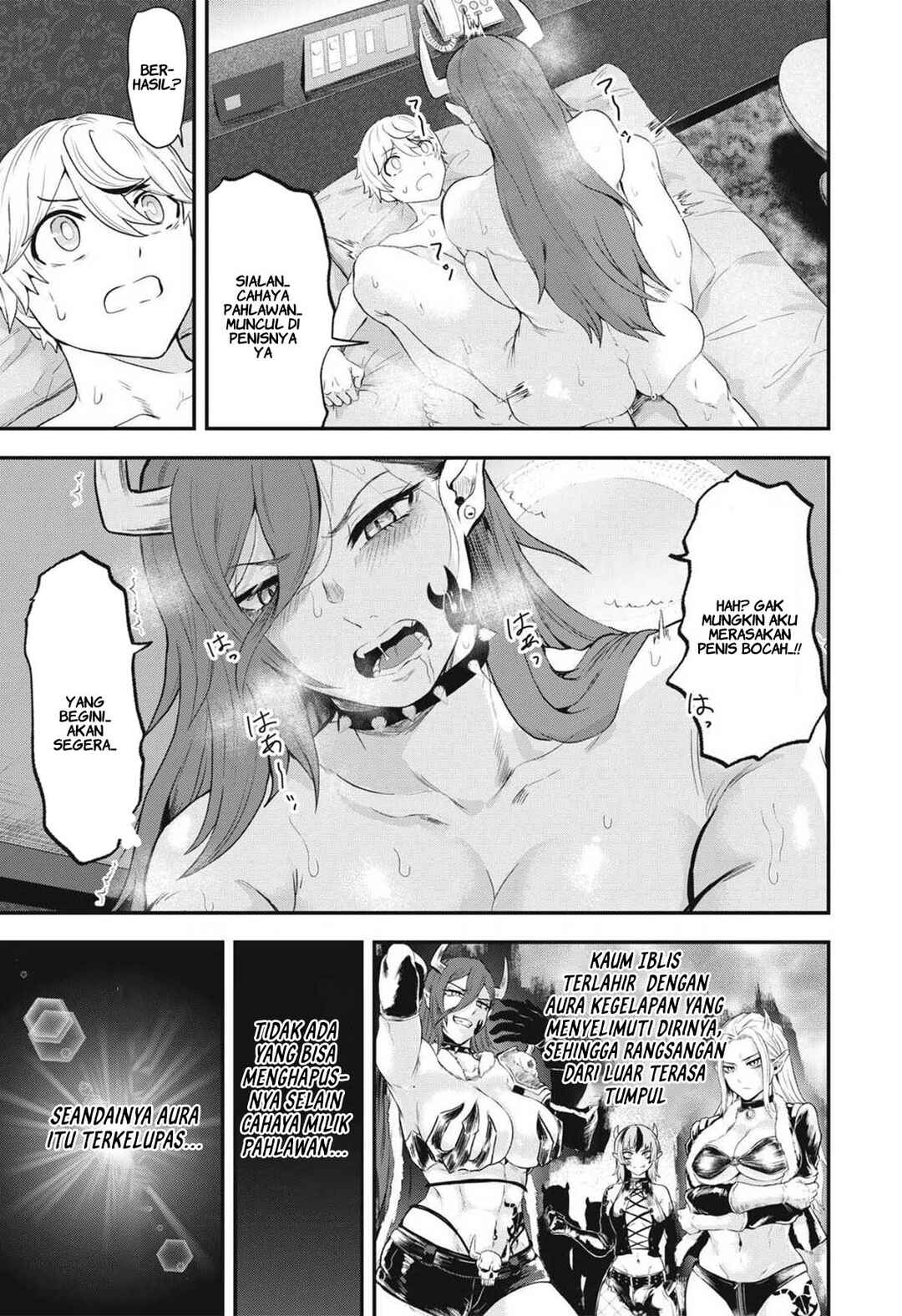Sei-jun Ecstasy: XXX Shinai to Derarenai Heya de Mazoku o Buttaoshimasu Chapter 1 - Page 39