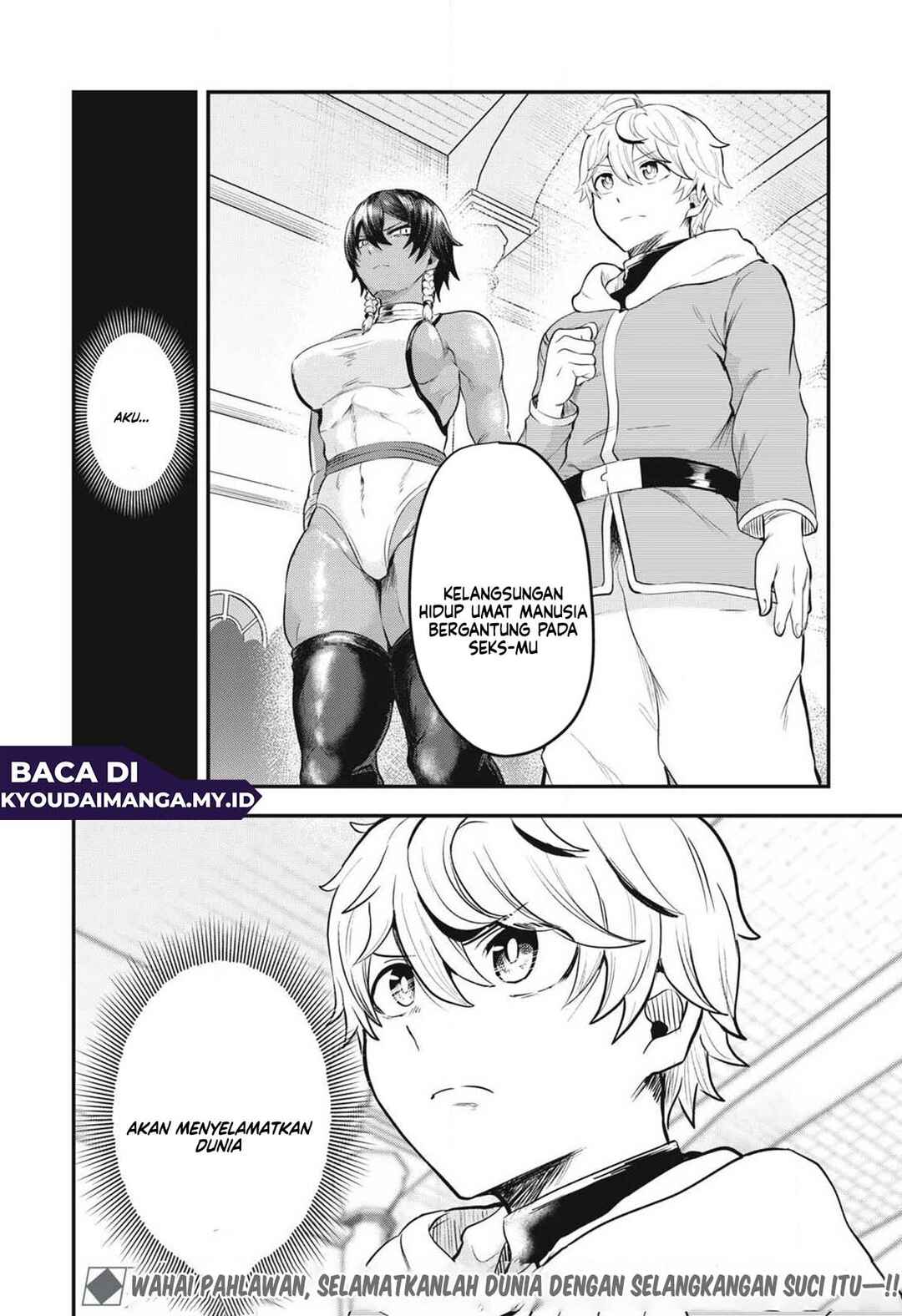 Sei-jun Ecstasy: XXX Shinai to Derarenai Heya de Mazoku o Buttaoshimasu Chapter 1 - Page 60
