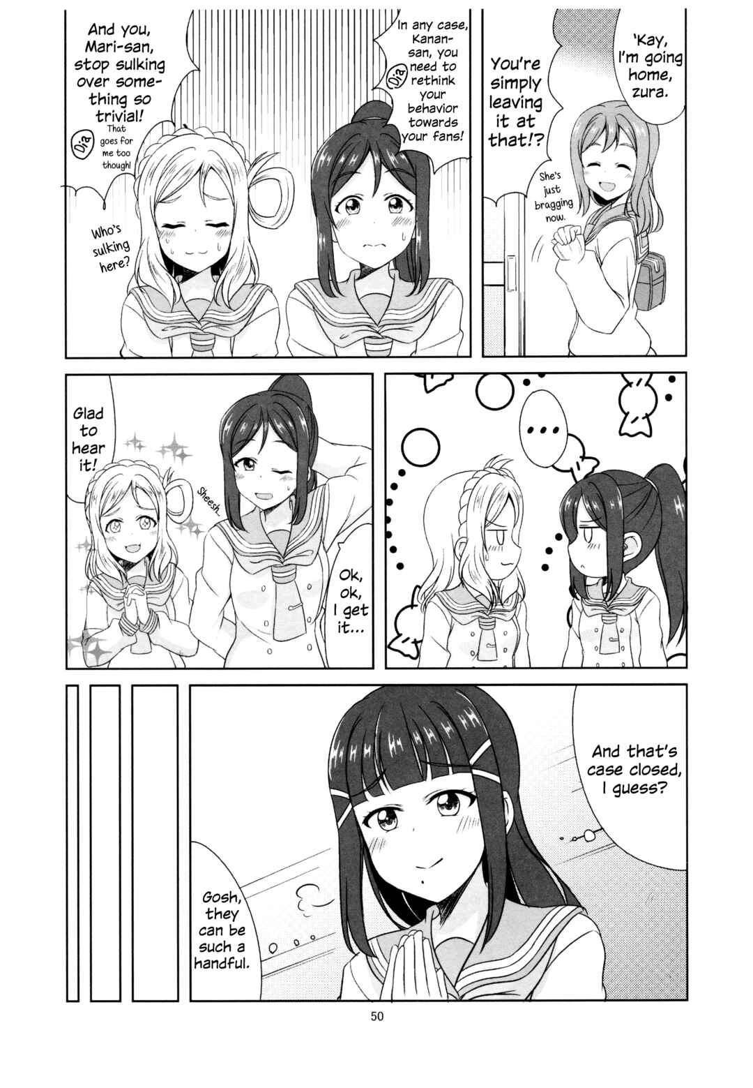 Love Live! Sunshine!! - Sunshine Fanbook Digest (Doujinshi) Chapter 3 - Page 15