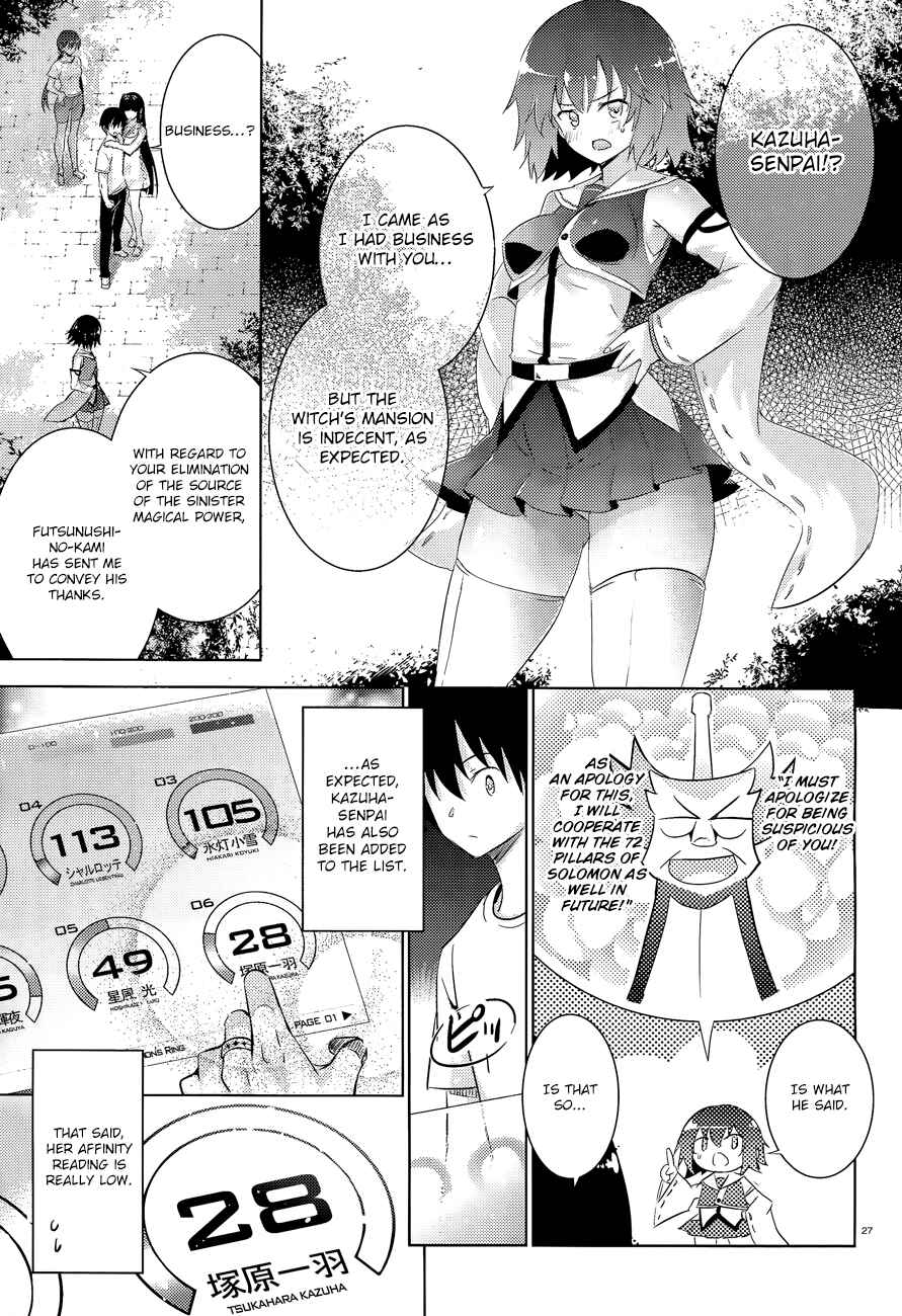 Magika no Kenshi to Shoukan Maou Chapter 38 - Page 30