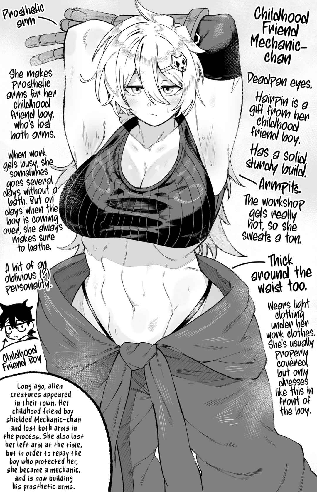 Mutonchaku Osananajimi Mechanic-chan Chapter 4.5 - Page 1