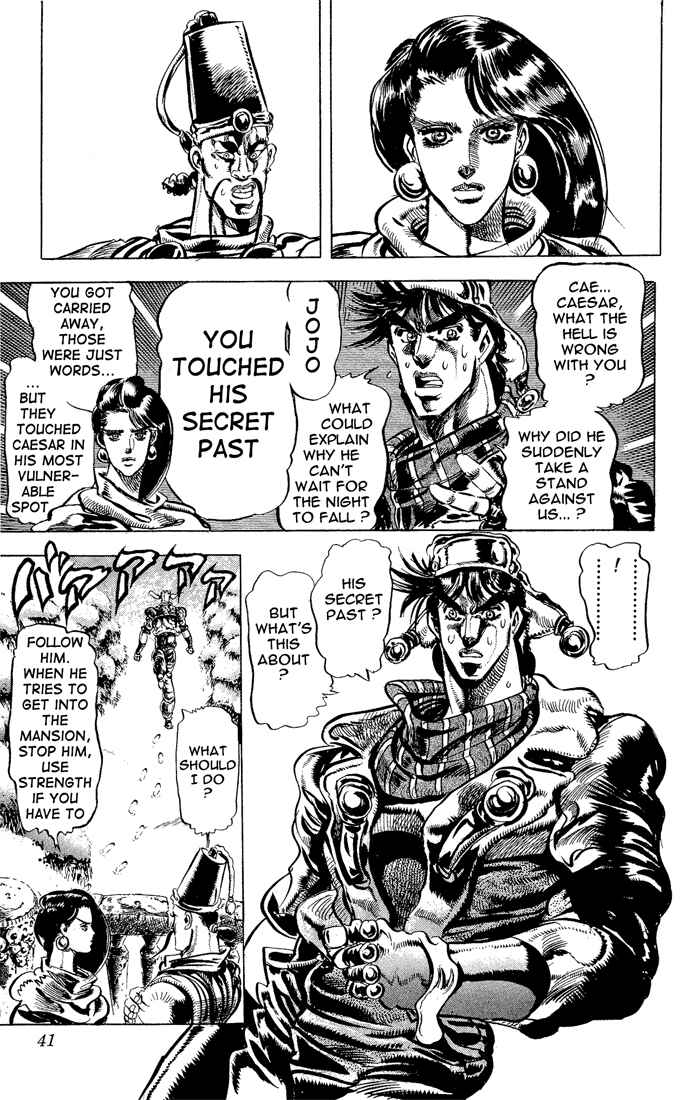JoJo no Kimyou na Bouken: Part 2 - Sentou Chouryuu Chapter 44 - Page 14