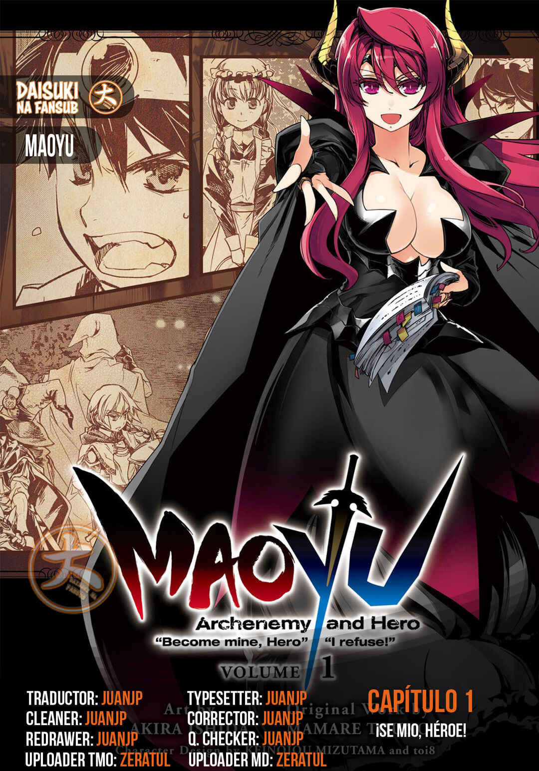 MAOYU : Archenemy and Hero “Become mine, Hero” “I refuse!” Chapter 1 - Page 1