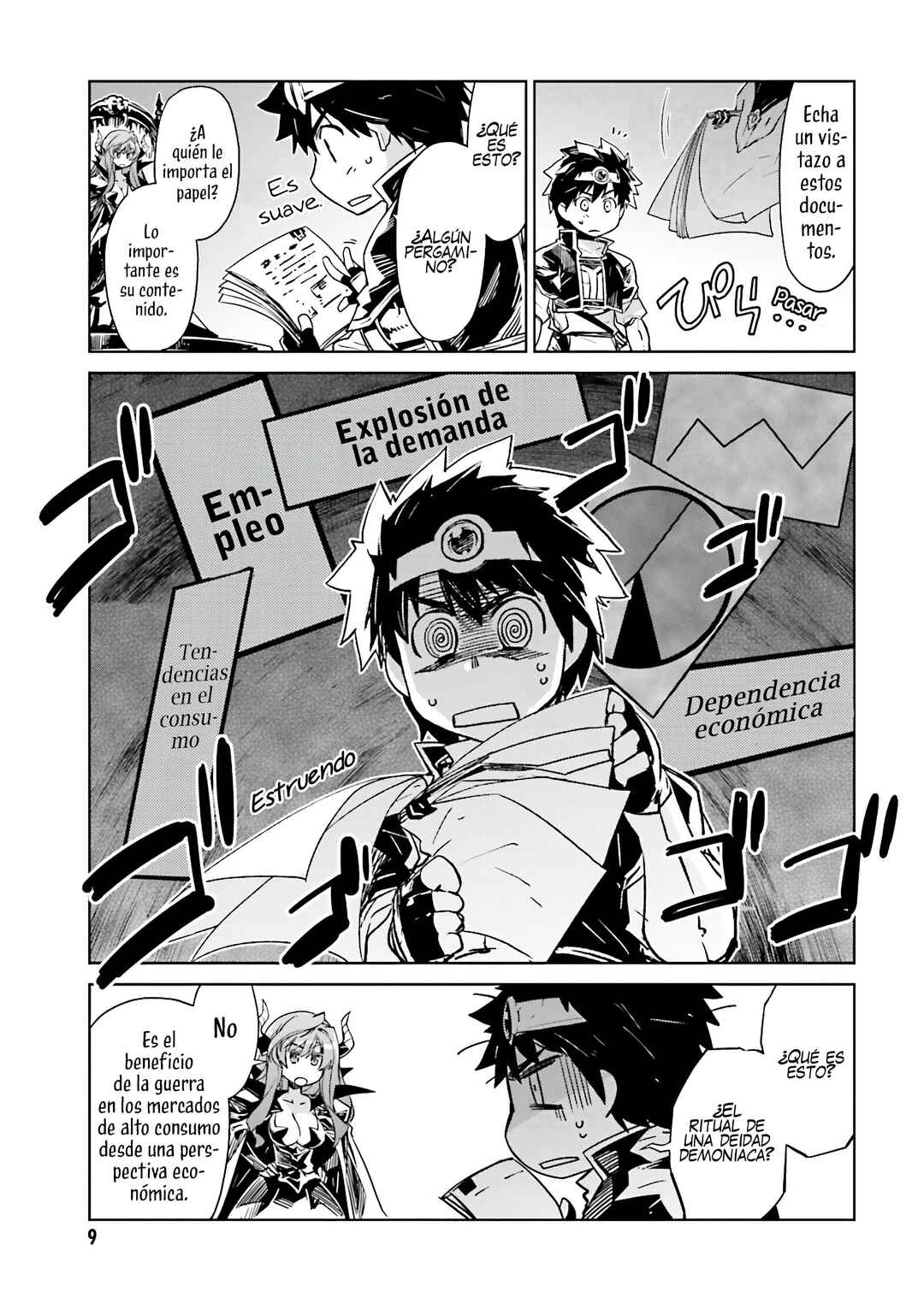 MAOYU : Archenemy and Hero “Become mine, Hero” “I refuse!” Chapter 1 - Page 11