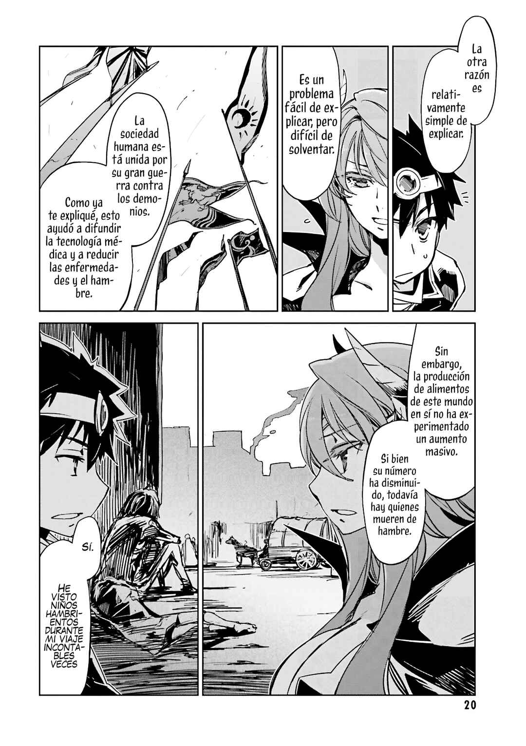 MAOYU : Archenemy and Hero “Become mine, Hero” “I refuse!” Chapter 1 - Page 22