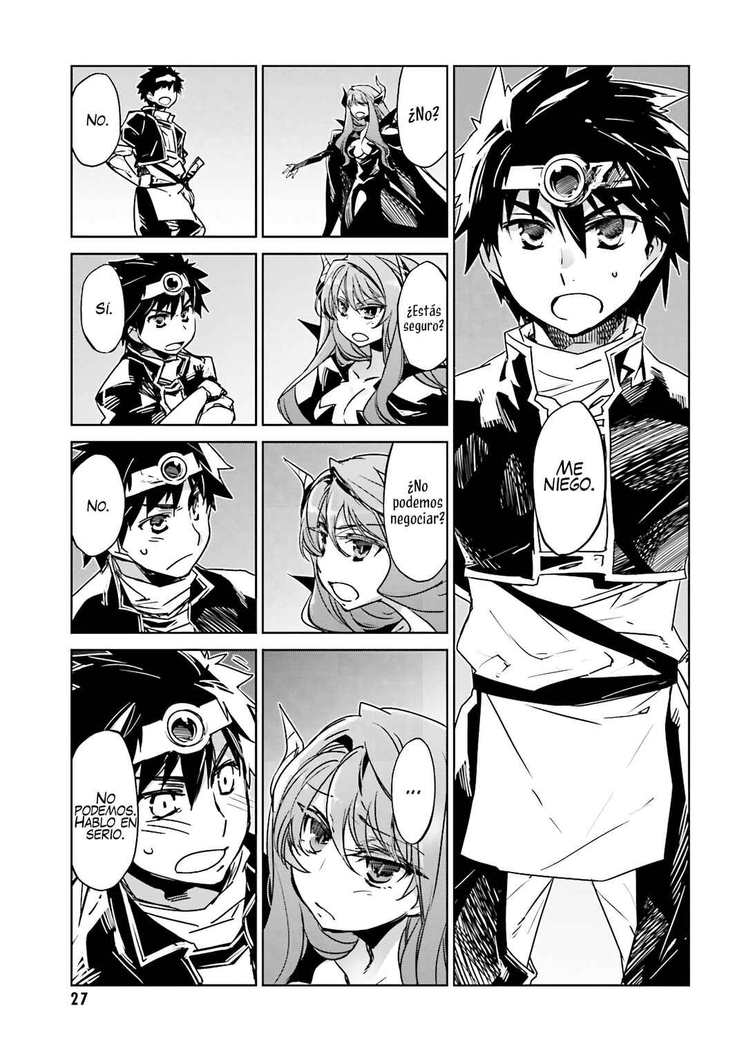MAOYU : Archenemy and Hero “Become mine, Hero” “I refuse!” Chapter 1 - Page 29