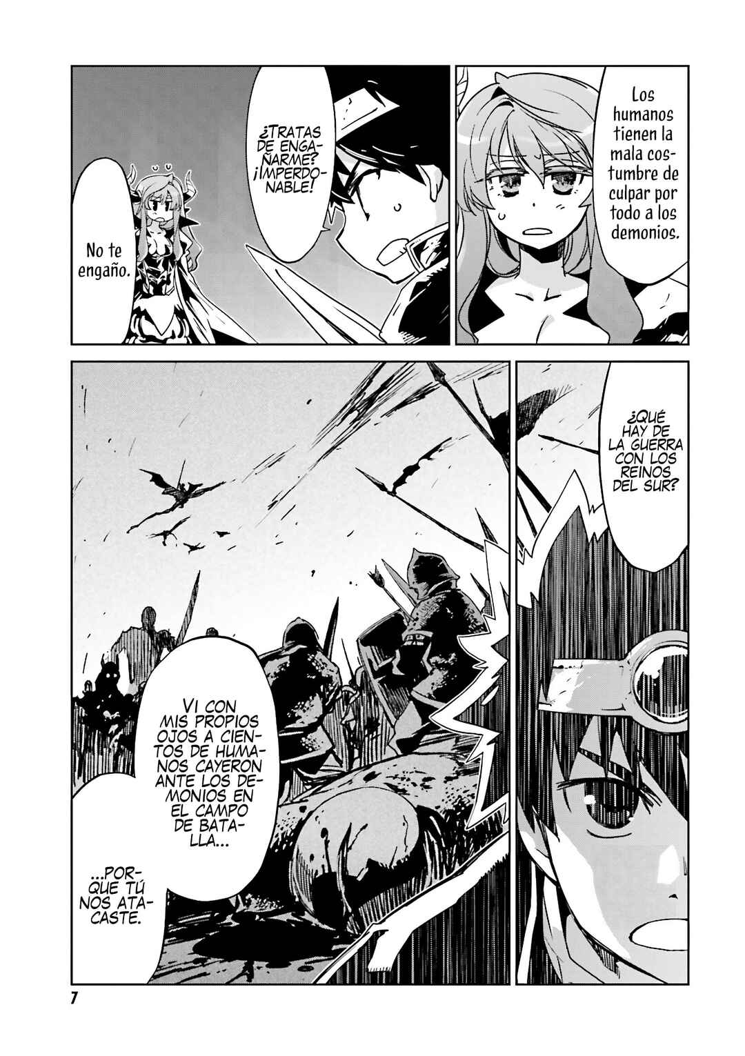 MAOYU : Archenemy and Hero “Become mine, Hero” “I refuse!” Chapter 1 - Page 9