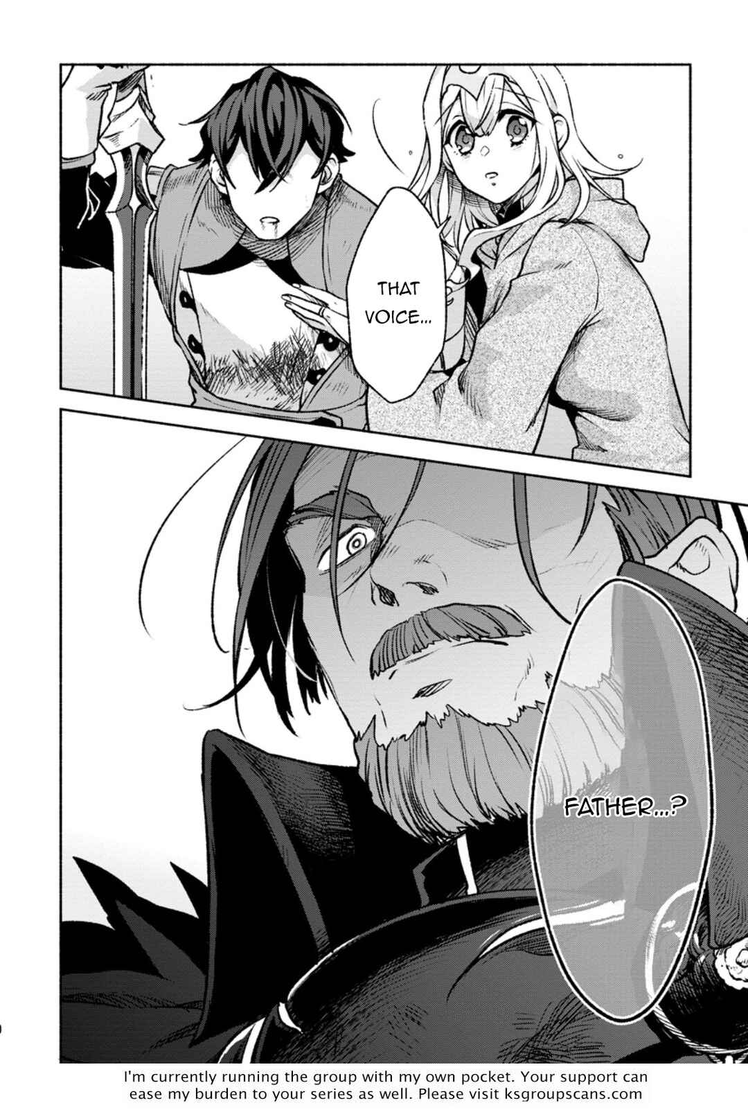 Sono Monban, Saikyou ni Tsuki: Tsuihou Sareta Bougyoryoku 9999 no Senshi, Outo no Monban to shite Musou Suru Chapter 31 - Page 31