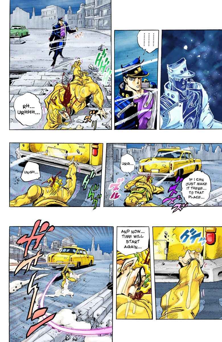 JoJo no Kimyou na Bouken: Part 3 - Stardust Crusaders Color-ban Chapter 148 - Page 11