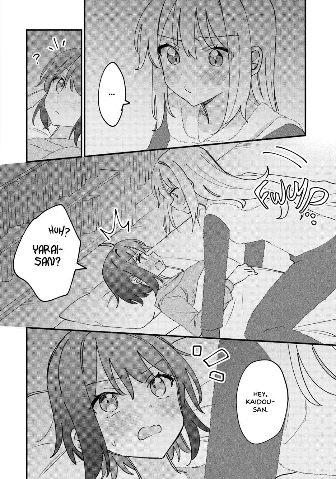 Kao dake yoi Classmate ga, Yatara to Guigui Kuru Yuri no Hanashi. Chapter 9.1 - Page 10
