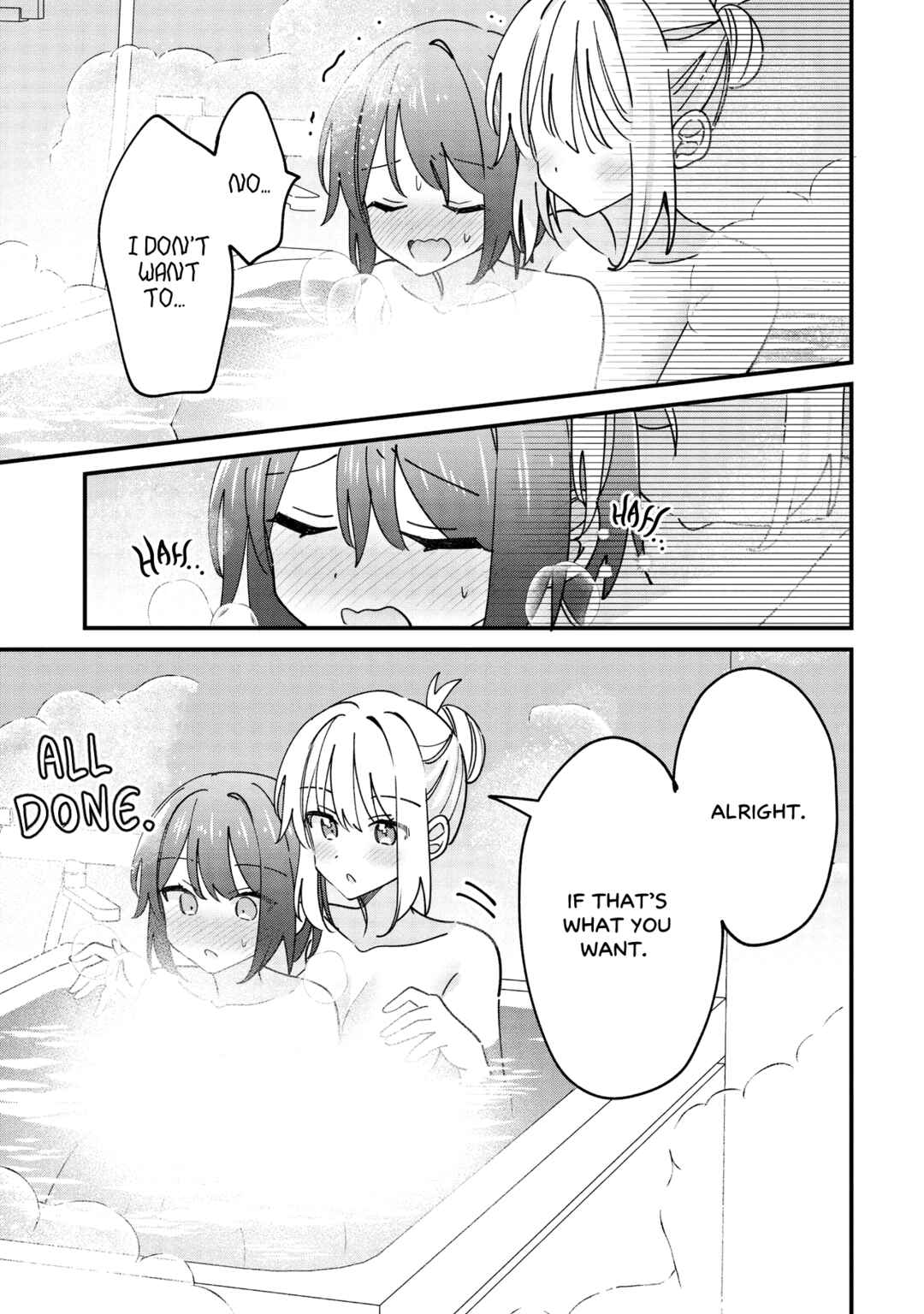 Kao dake yoi Classmate ga, Yatara to Guigui Kuru Yuri no Hanashi. Chapter 9.1 - Page 3