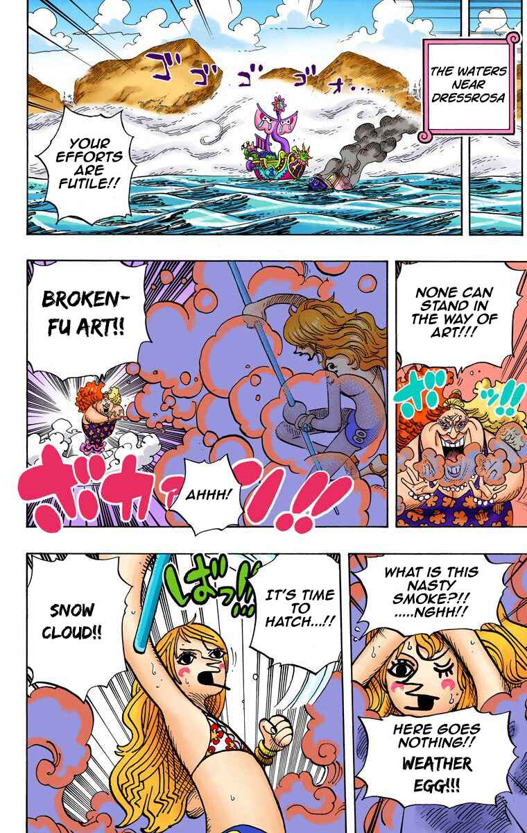 One Piece (Official Colored) Chapter 718 - Page 11