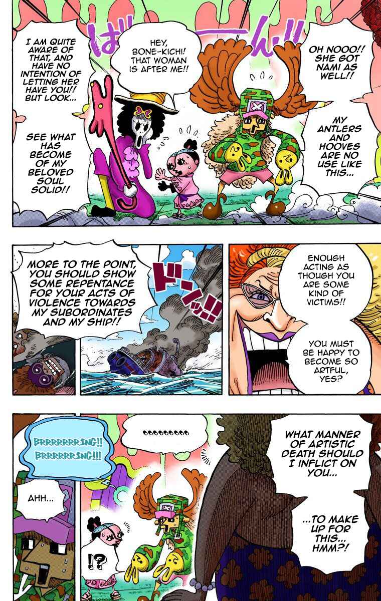 One Piece (Official Colored) Chapter 718 - Page 13