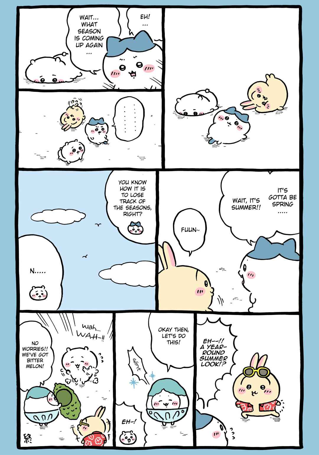 Chiikawa: Nanka Chiisakute Kawaii Yatsu (Webcomic Pages) Chapter 1157 - Page 1