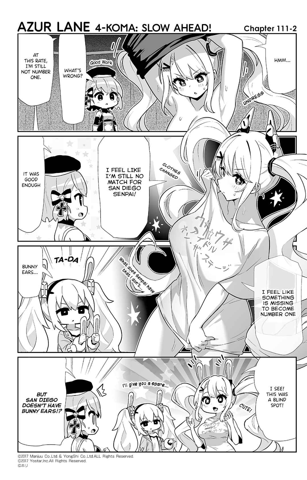 Azur Lane: Bisoku Zensin! Chapter 111 - Page 2
