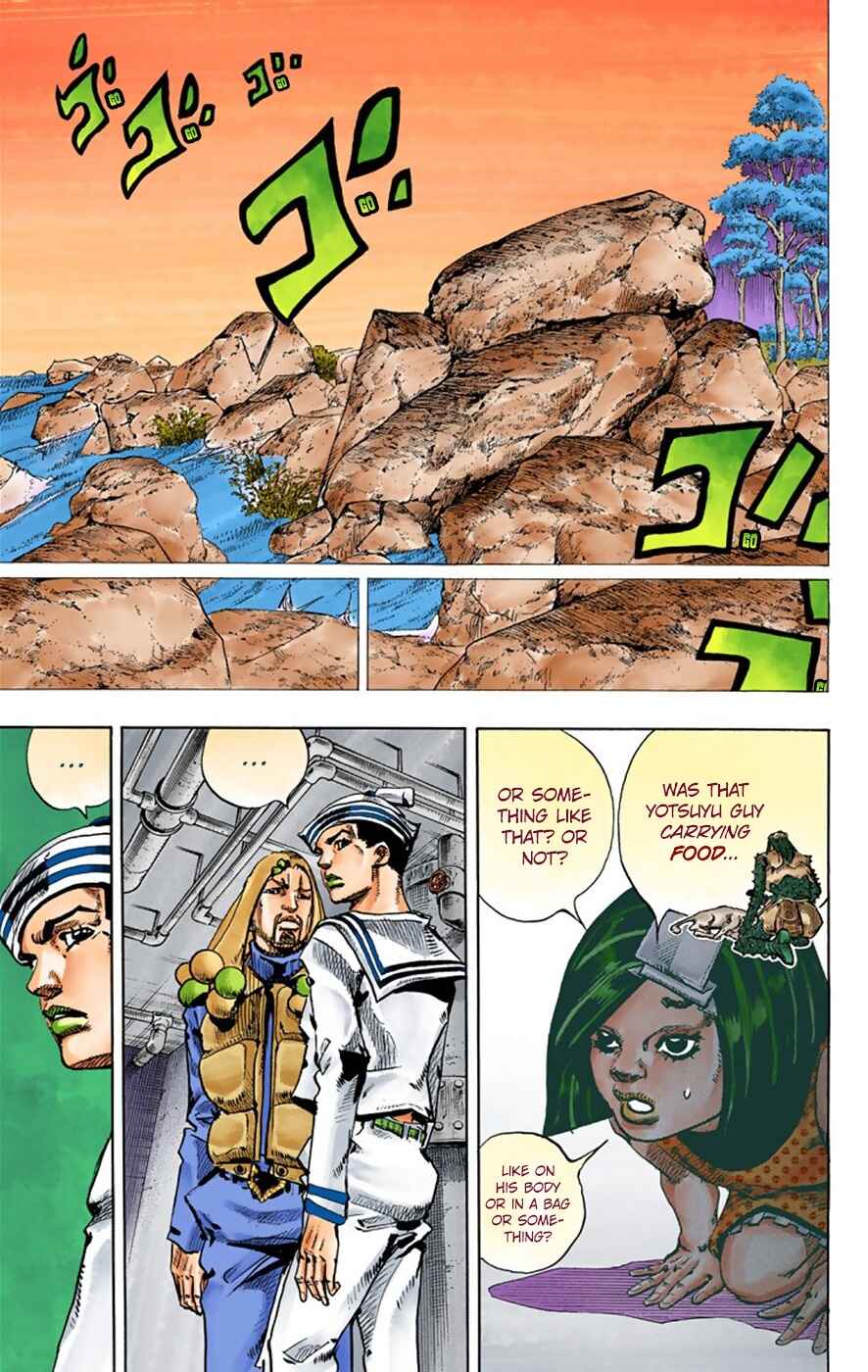 JoJo no Kimyou na Bouken: Part 8 - JoJolion Color-ban Chapter 32 - Page 37