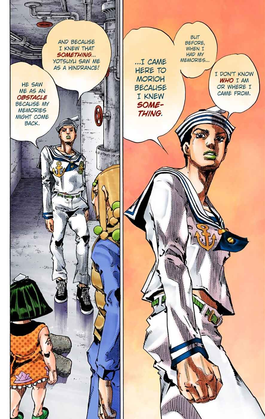 JoJo no Kimyou na Bouken: Part 8 - JoJolion Color-ban Chapter 32 - Page 40