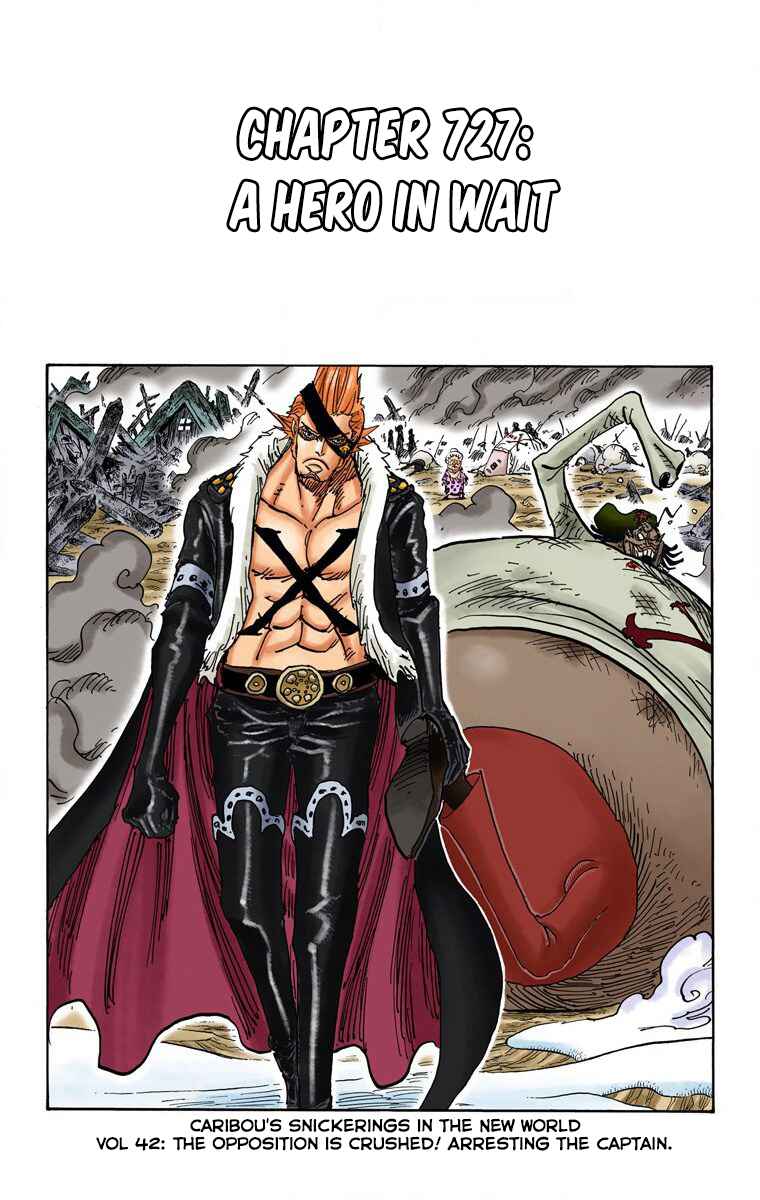 One Piece (Official Colored) Chapter 727 - Page 2