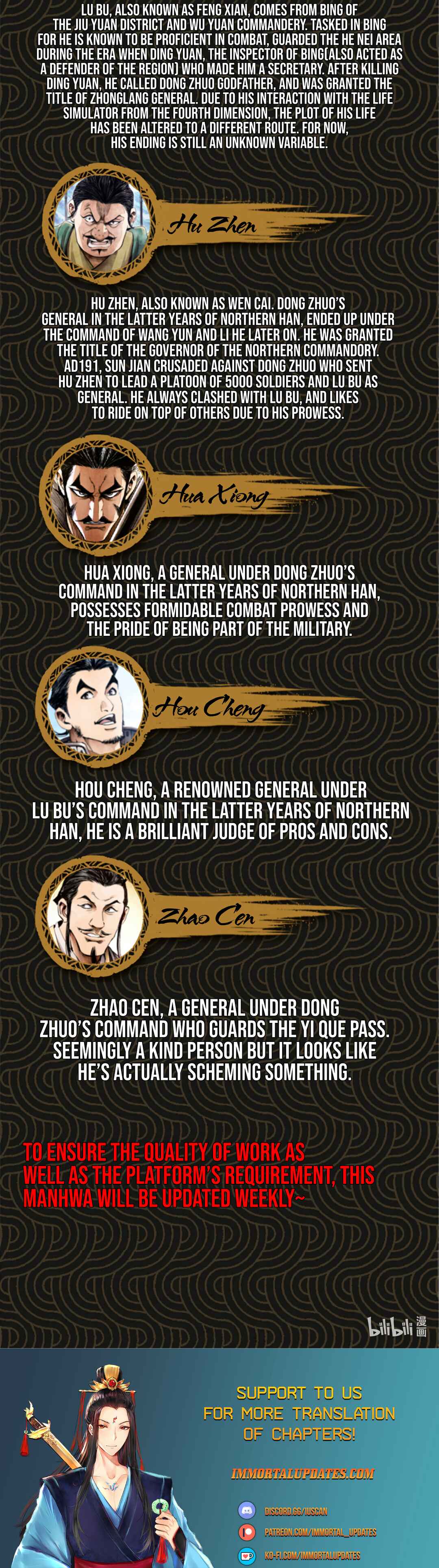 Lu Bu's Life Simulator Chapter 6 - Page 21