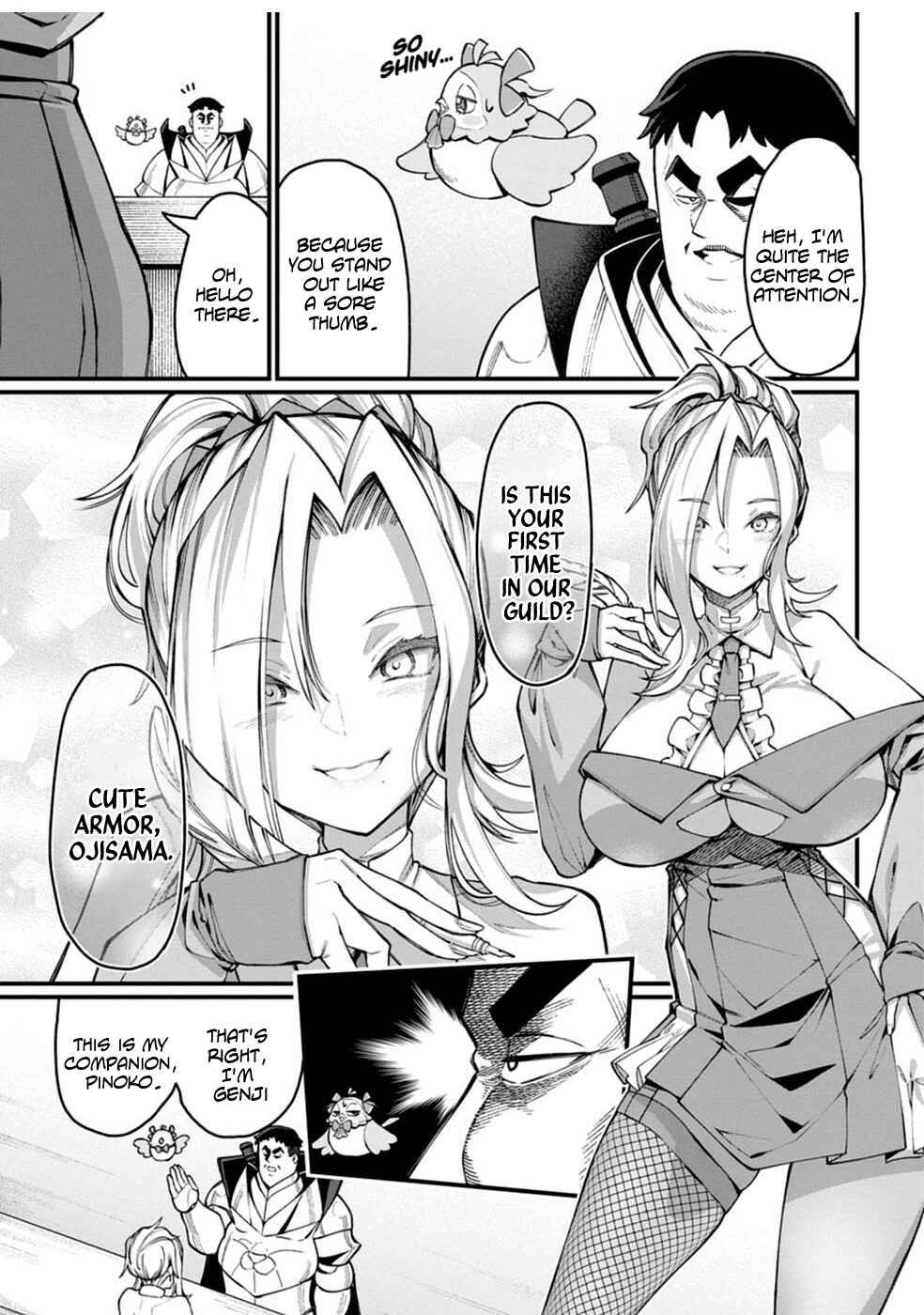 Harem Ou no Isekai Press Manyuuki: Saikyou Musou no Ojisan wa Arayuru Shuzoku o Yome ni suru Chapter 2 - Page 3