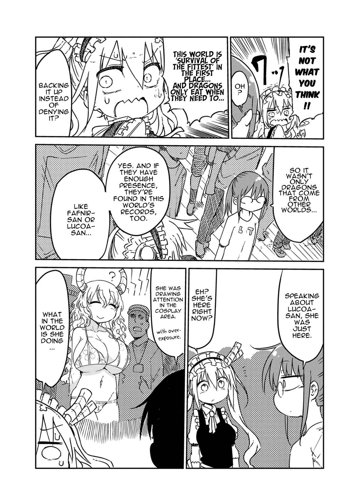 Kobayashi-san Chi no Maid Dragon Chapter 17 - Page 8
