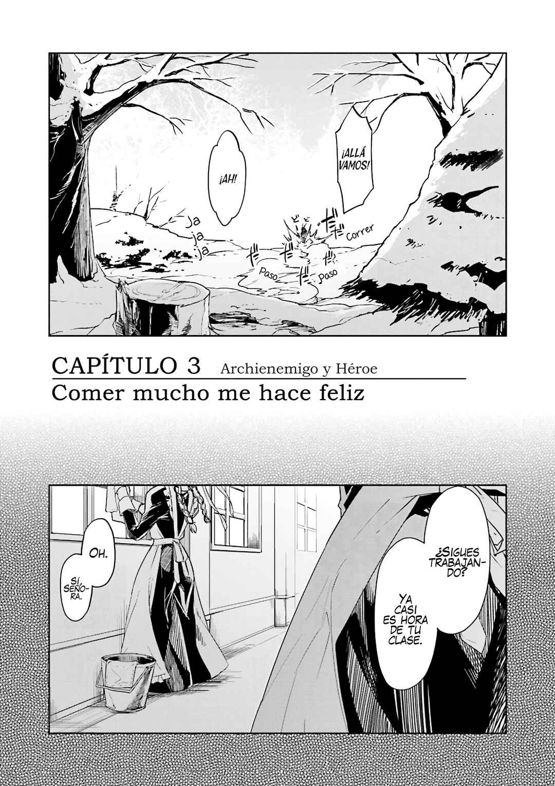 MAOYU : Archenemy and Hero “Become mine, Hero” “I refuse!” Chapter 3 - Page 7