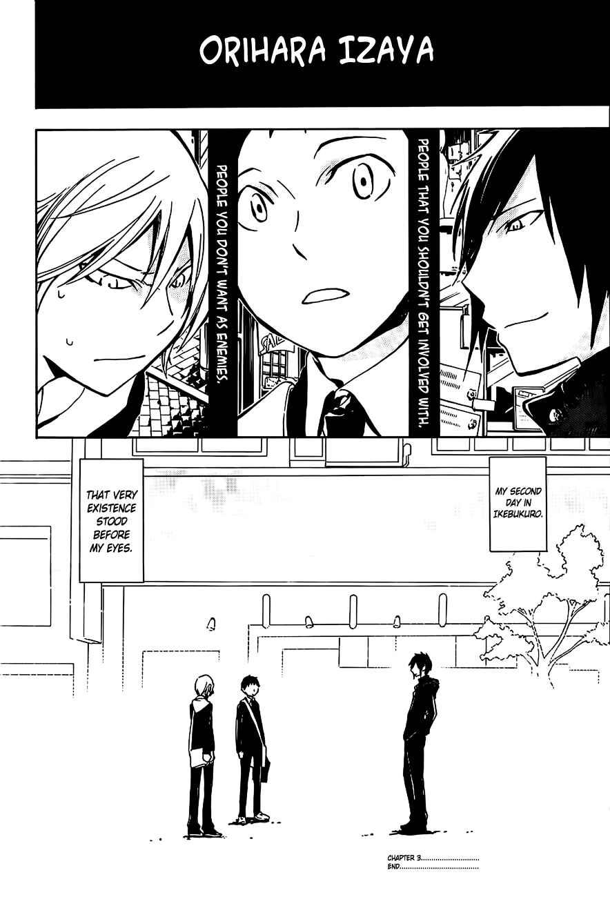 Durarara!! Chapter 3 - Page 30