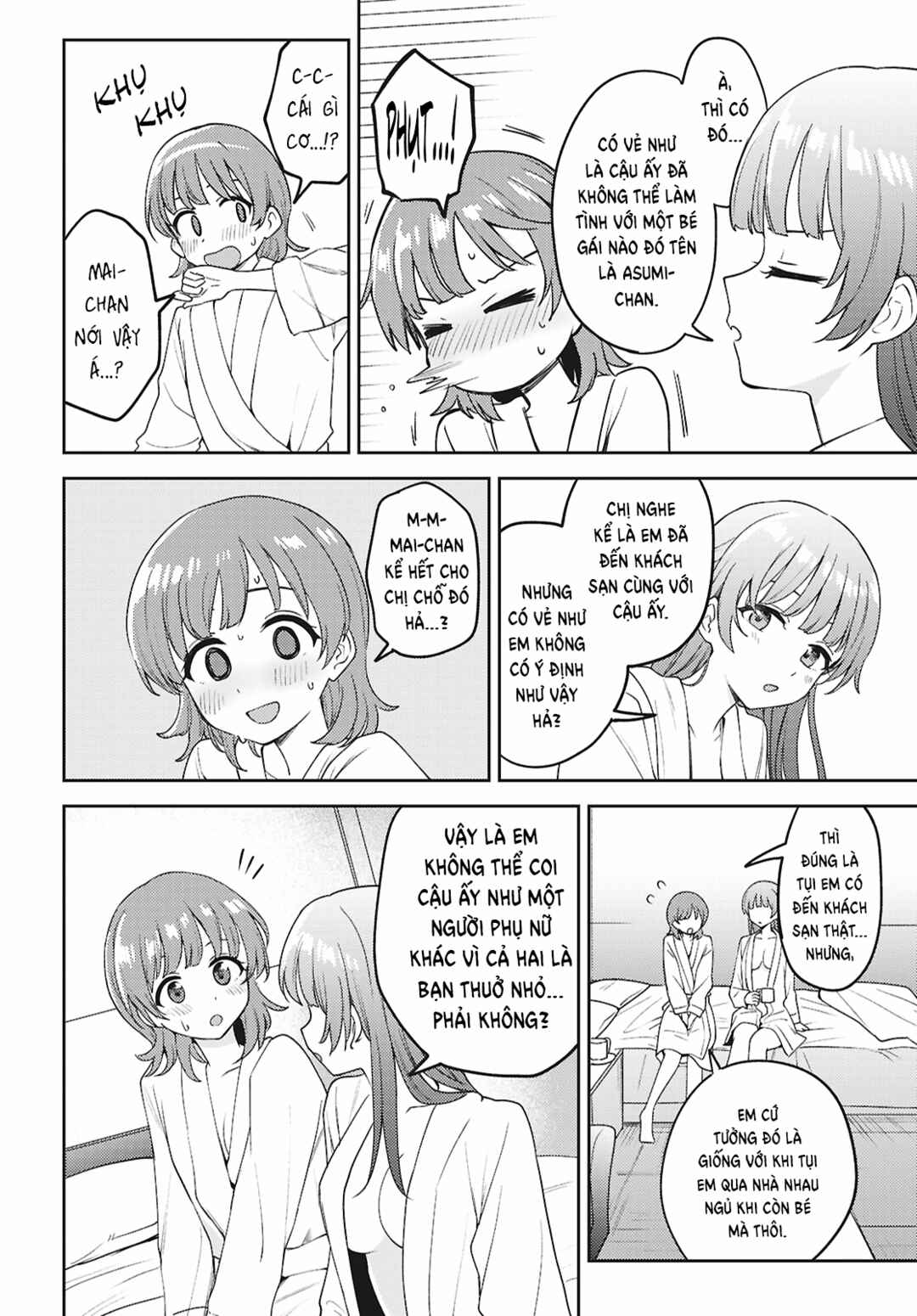 Asumi-chan wa Les Fuuzoku ni Kyoumi ga Arimasu! Chapter 30 - Page 22