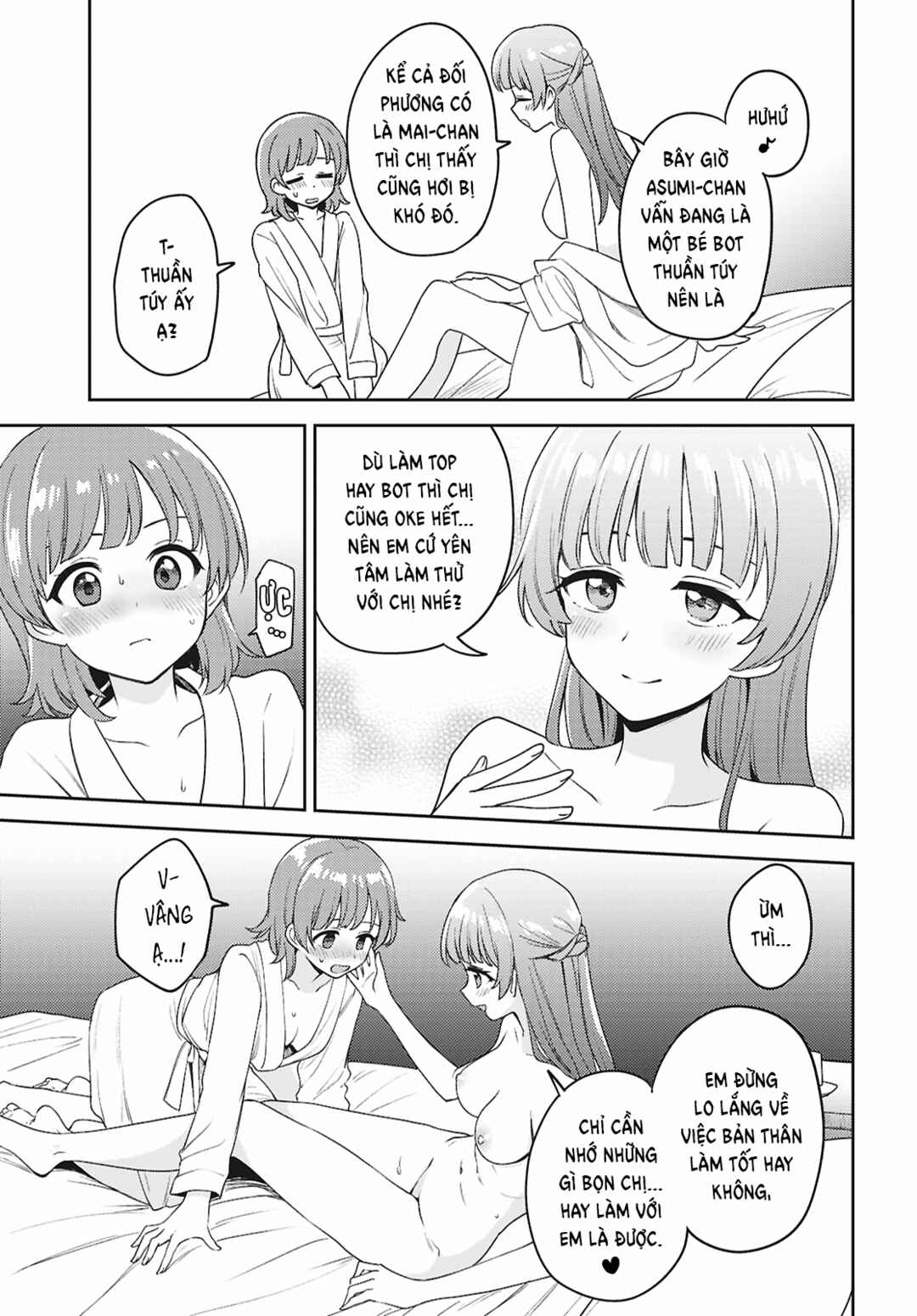 Asumi-chan wa Les Fuuzoku ni Kyoumi ga Arimasu! Chapter 30 - Page 29