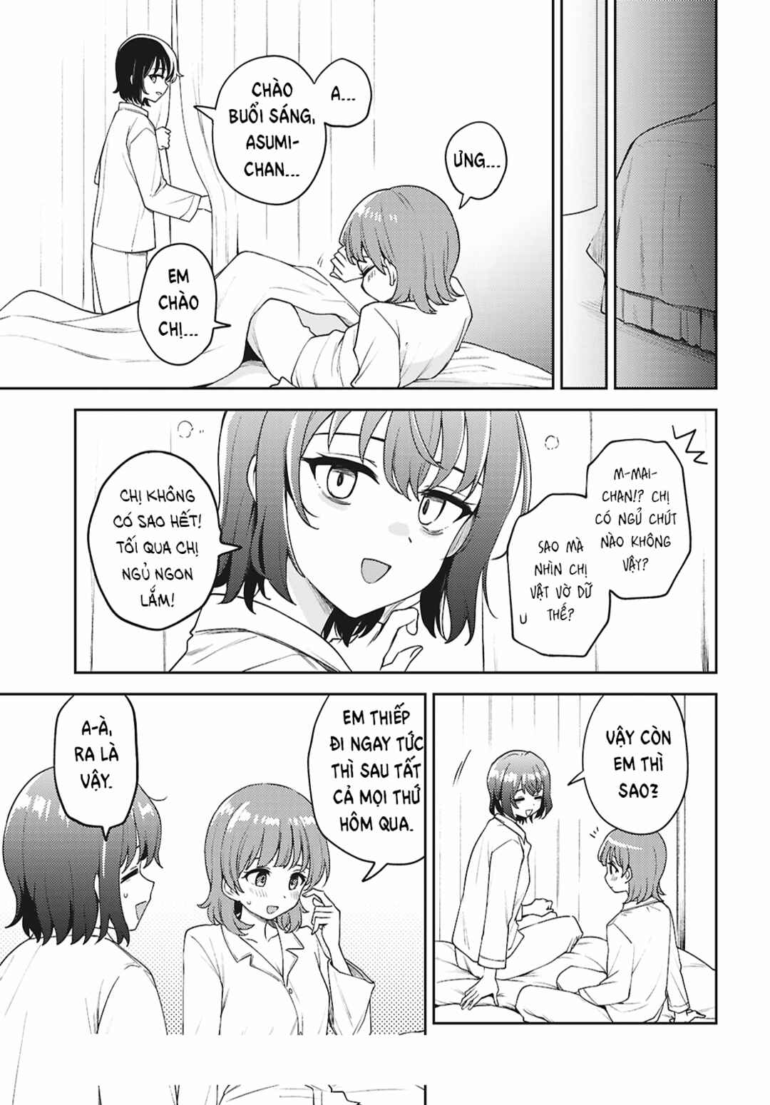 Asumi-chan wa Les Fuuzoku ni Kyoumi ga Arimasu! Chapter 30 - Page 3