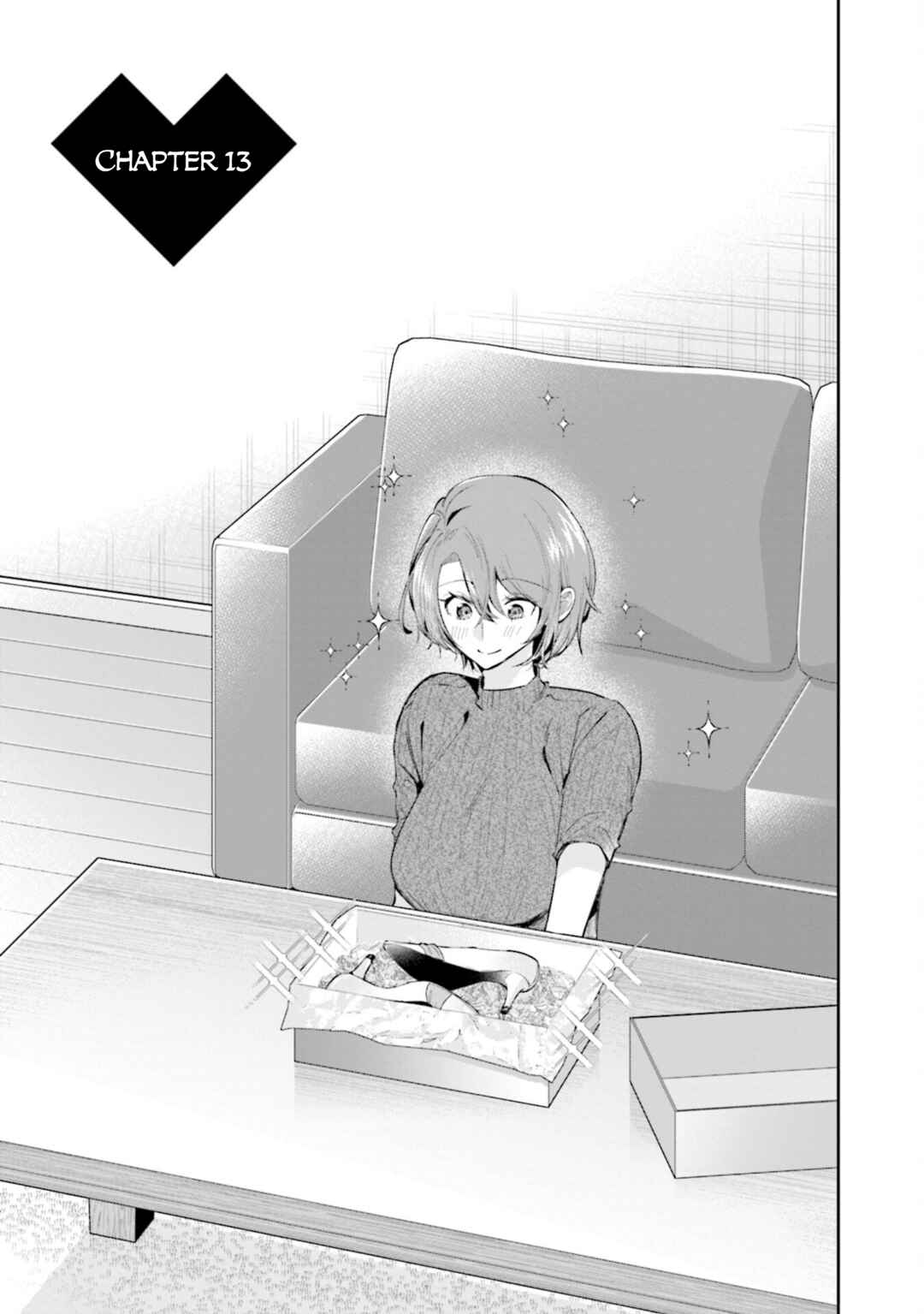 Misato-san wa Amasugi Joushi ni Chotto Kibishii Chapter 13 - Page 1
