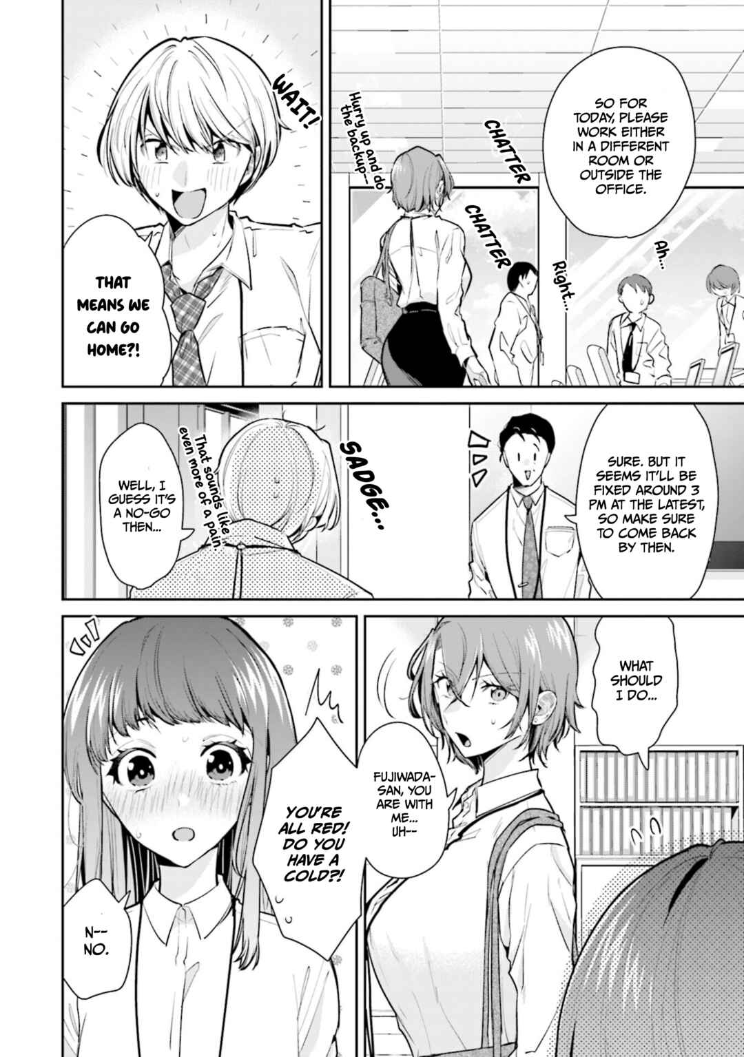 Misato-san wa Amasugi Joushi ni Chotto Kibishii Chapter 13 - Page 4
