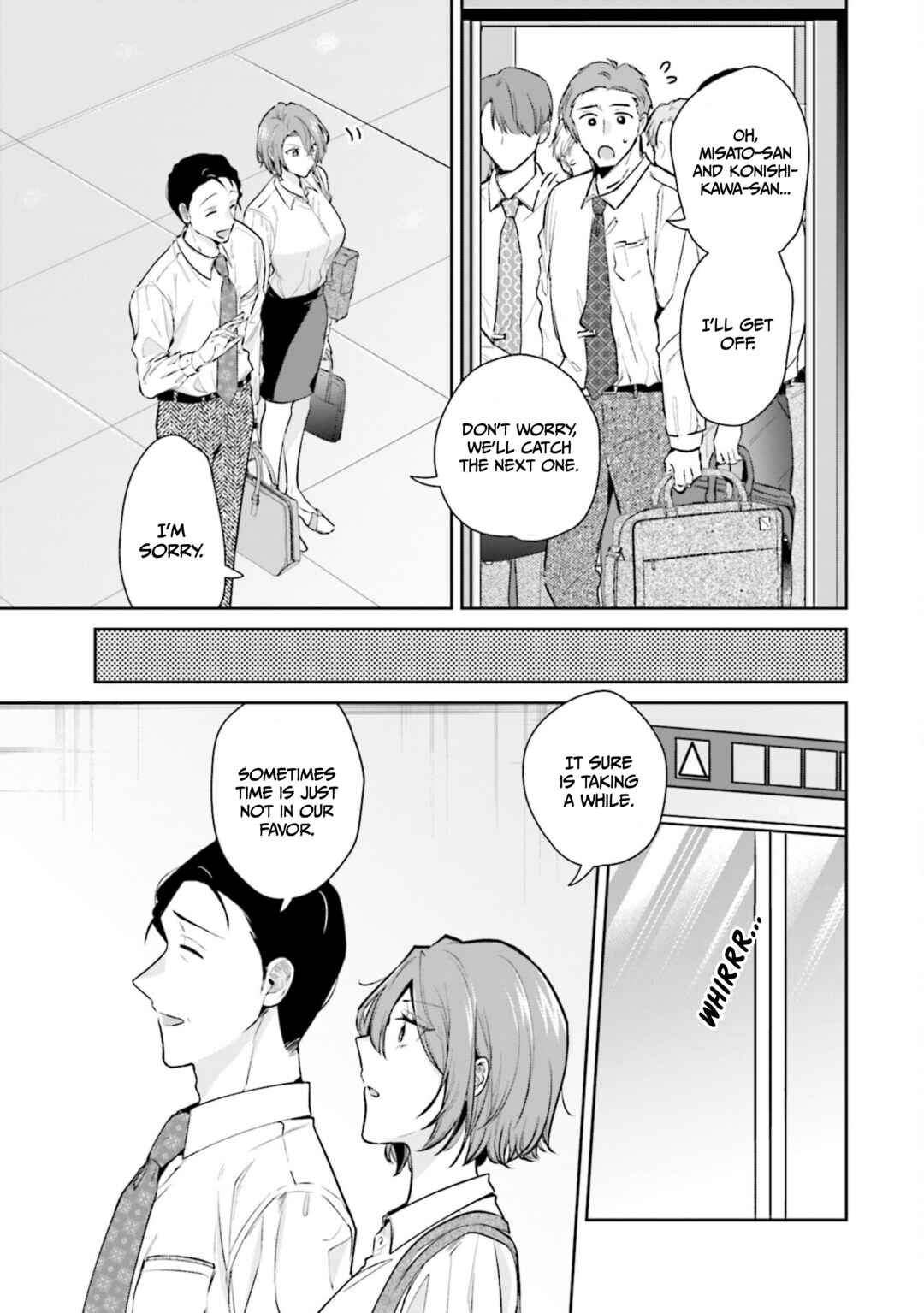 Misato-san wa Amasugi Joushi ni Chotto Kibishii Chapter 13 - Page 7
