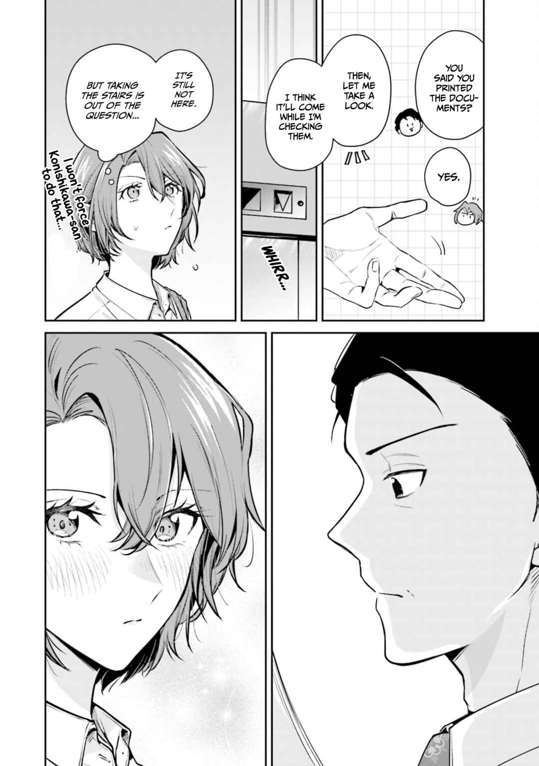 Misato-san wa Amasugi Joushi ni Chotto Kibishii Chapter 13 - Page 8