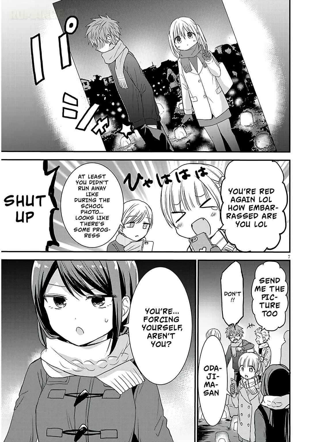 Kao ni Denai Kashiwada-san to Kao ni Deru Oota-kun + Chapter 21 - Page 8