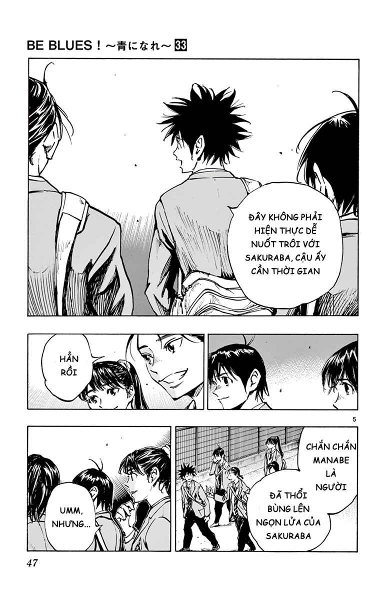 BE BLUES ~Ao ni Nare~ Chapter 322 - Page 5